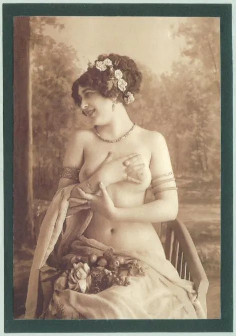 Edwardian studio nude