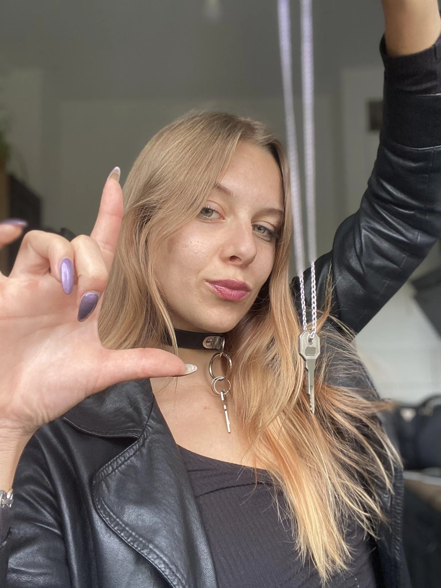 I always keep both keys, one for me and one for my bull