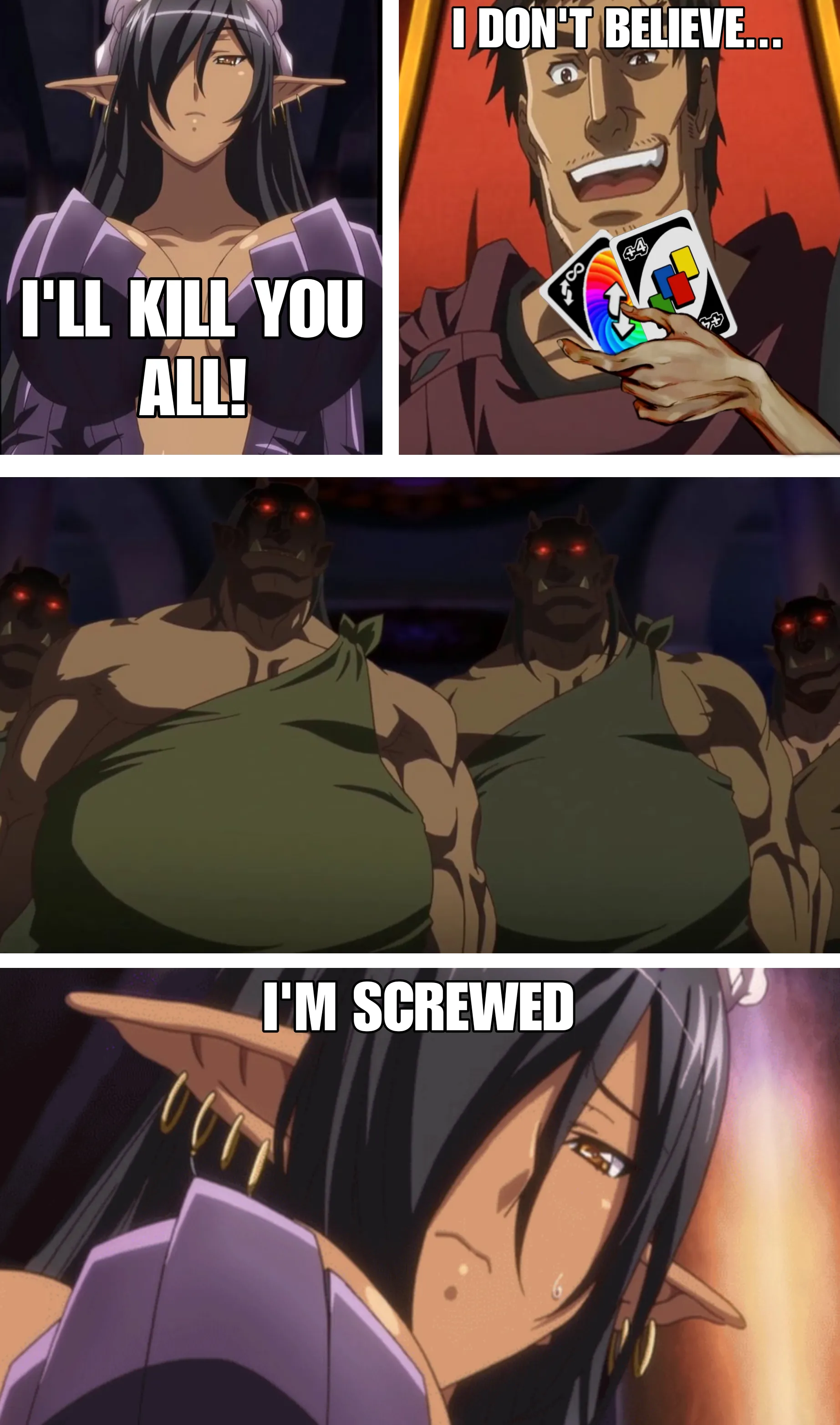 It's a great love story between Elves and Orcs. 