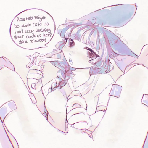 Med play femdom sketch i did for kinktober ^^ (oc)