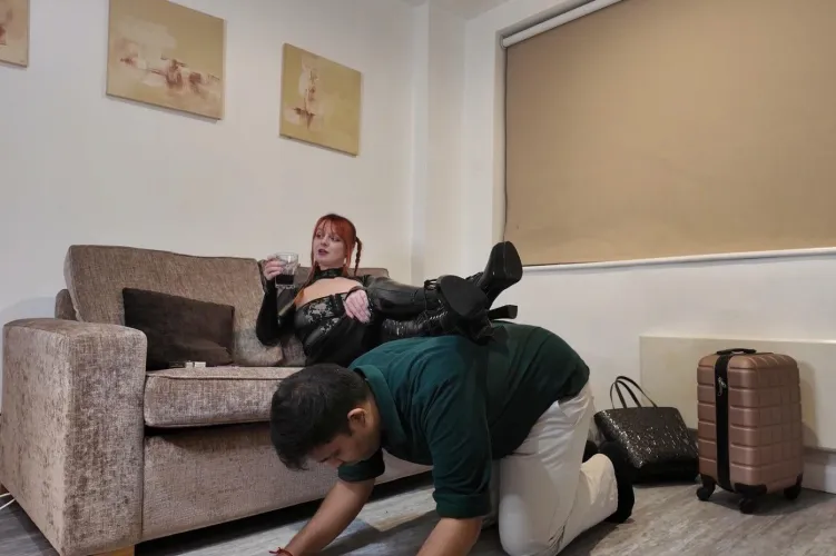 [oc] When Princess commands you to drop to all fours and act as her human footstool..