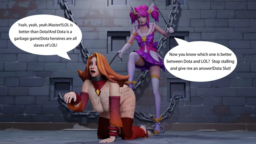 Poor lina that's humiliating.