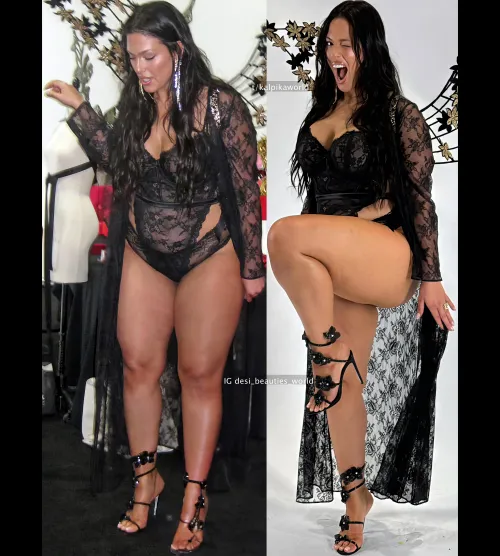 Show me thighs that are thicker and sexier than those of Ashley Graham