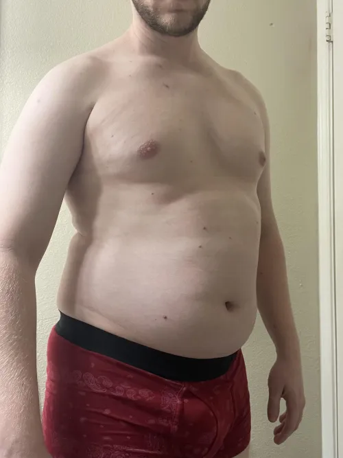 This little piggy got carried away at the market… 