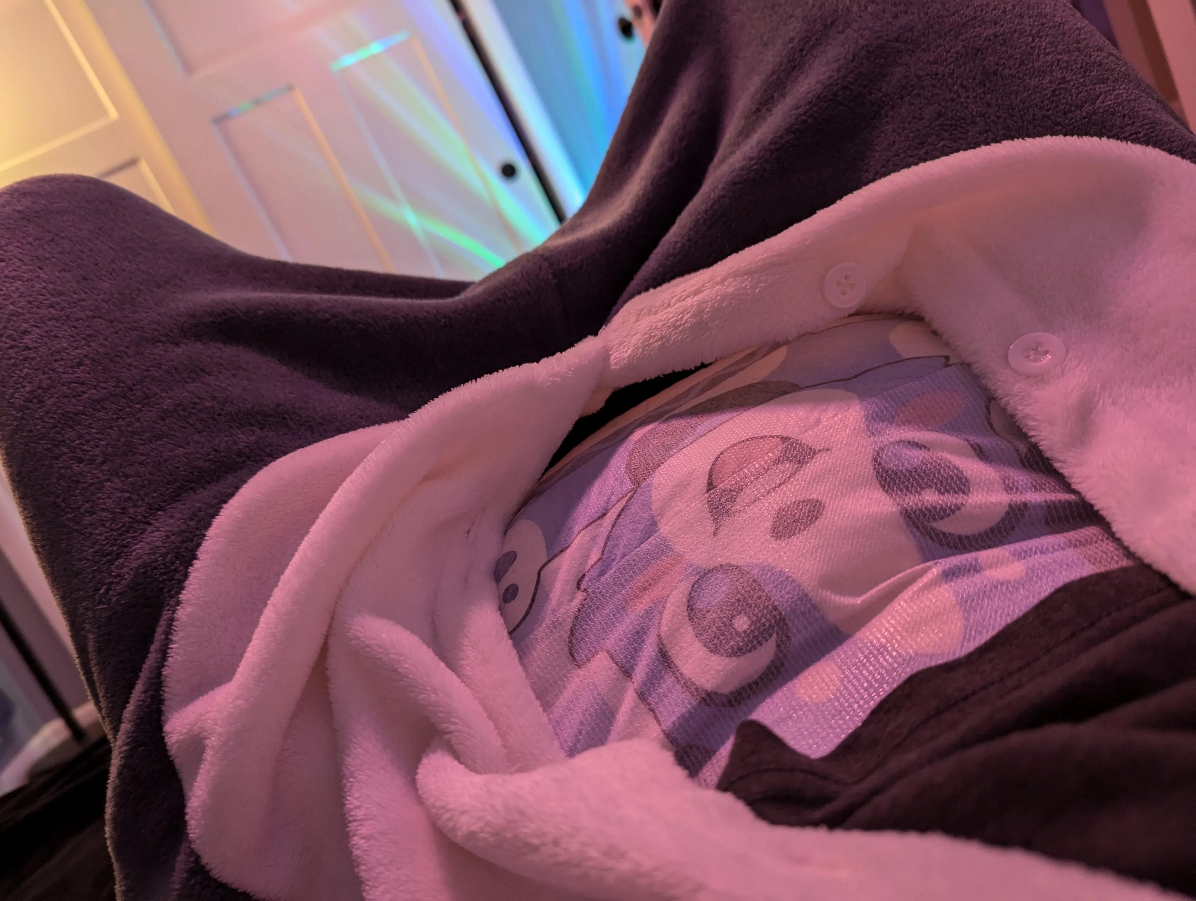 Wolf and a puppy all at once