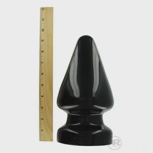 XXL Ass Stopper. Posting a pic of it from online; because I haven't bought it yet. I'm an 18 year old female. So far, I only own a set of three jeweled butt plugs and an inflatable. I want to buy this, as a long term goal; but until then, I also think 