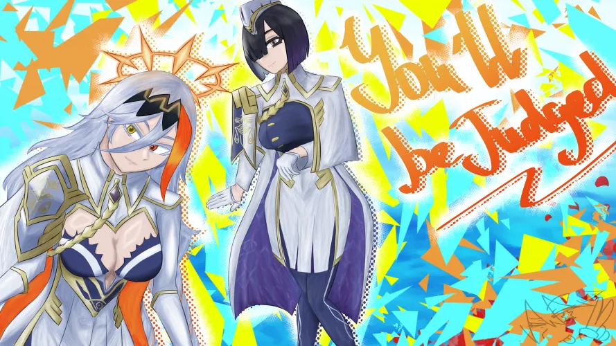 - Baldr and Höðr from Fire Emblem Heroes - (@Soleil_Shines)