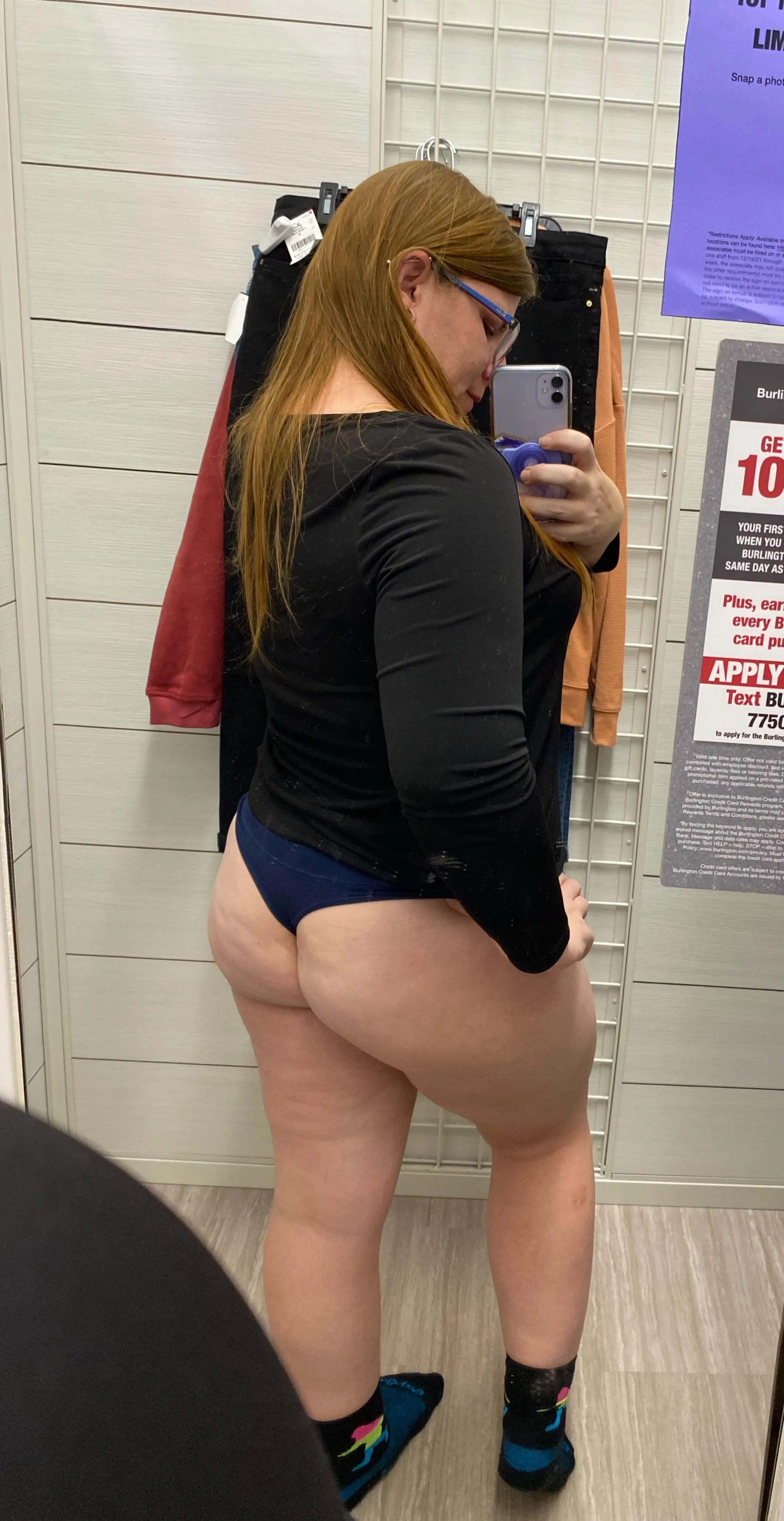Dressing room booty