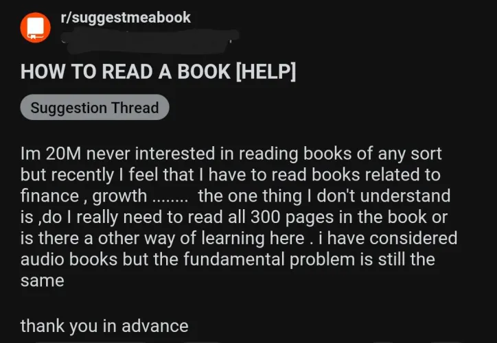 HOW TO READ A BOOK [HELP]