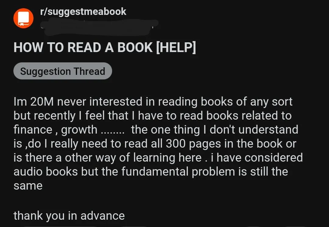 HOW TO READ A BOOK [HELP]