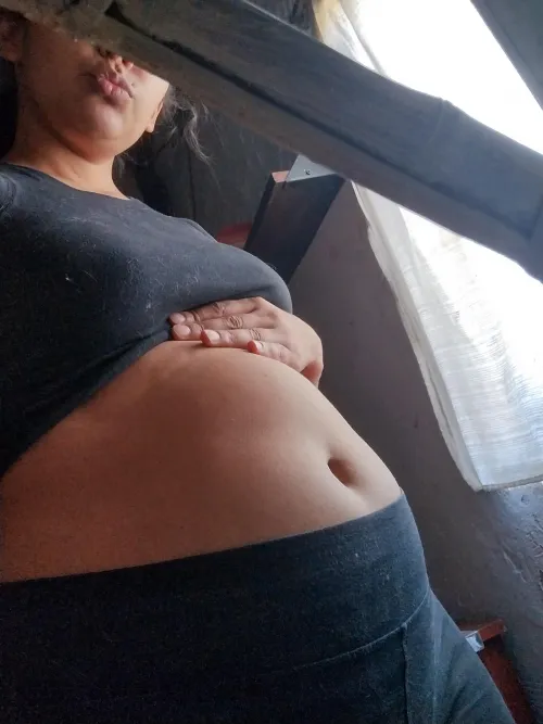 I am not pregnant, I just enjoyed my lunch
