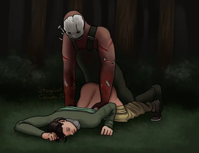 Jake Park and Trapper :) (Art by me)