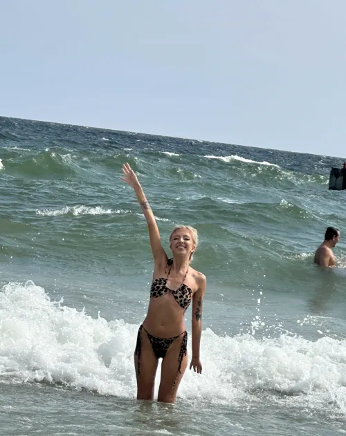 My beach-enhanced summer swimsuit