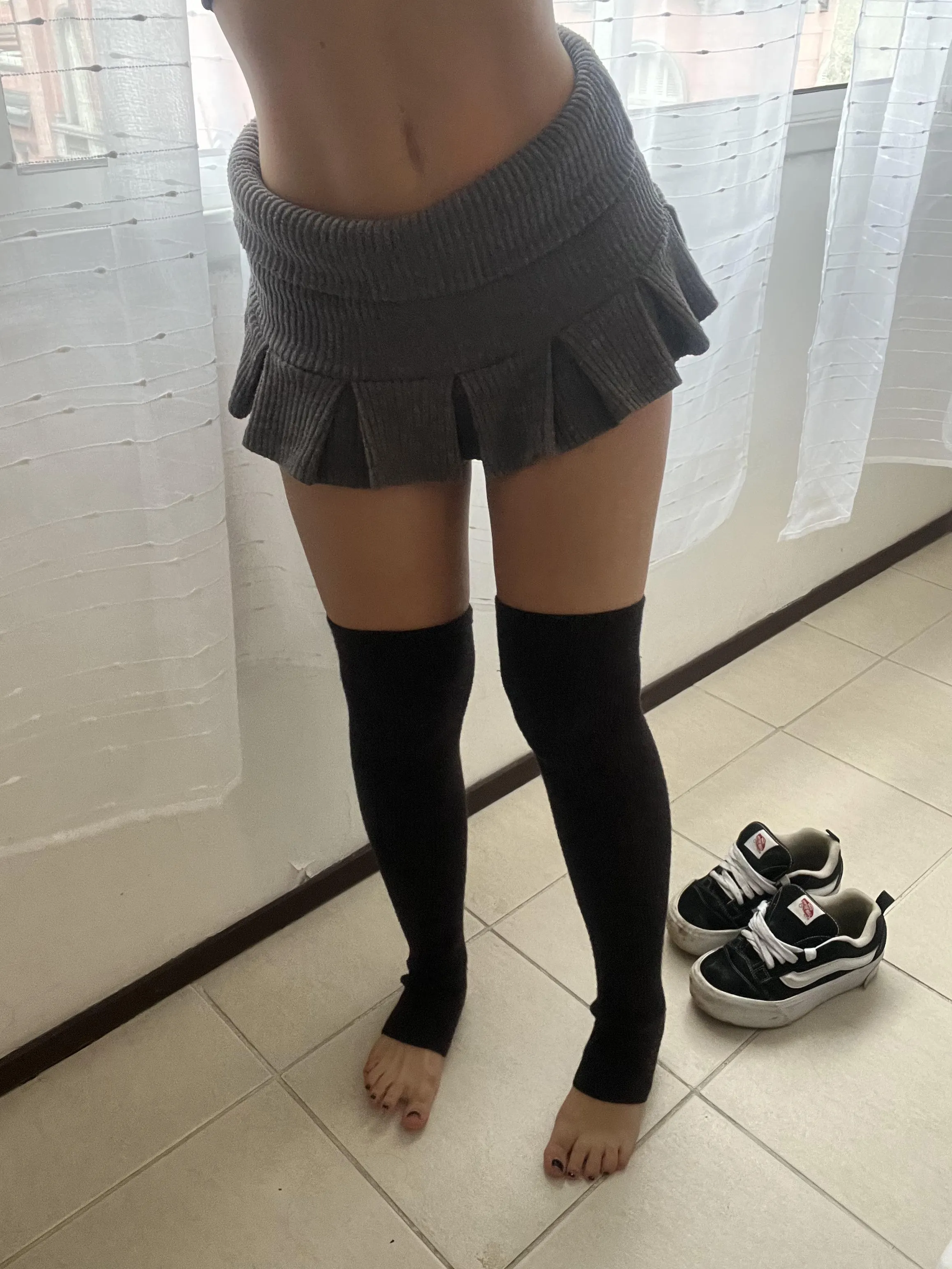 My long legs in these sexy ones