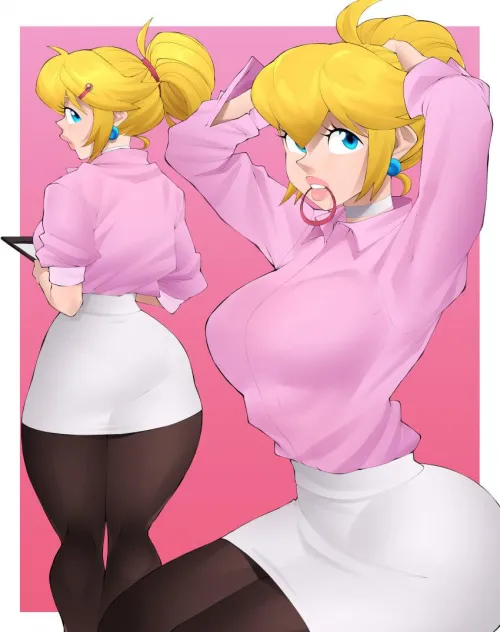 Office Worker Peach (flytrapxx)