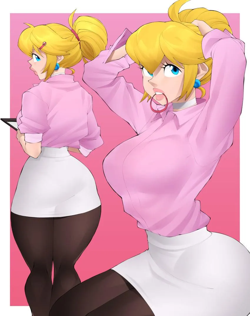 Office Worker Peach (flytrapxx)