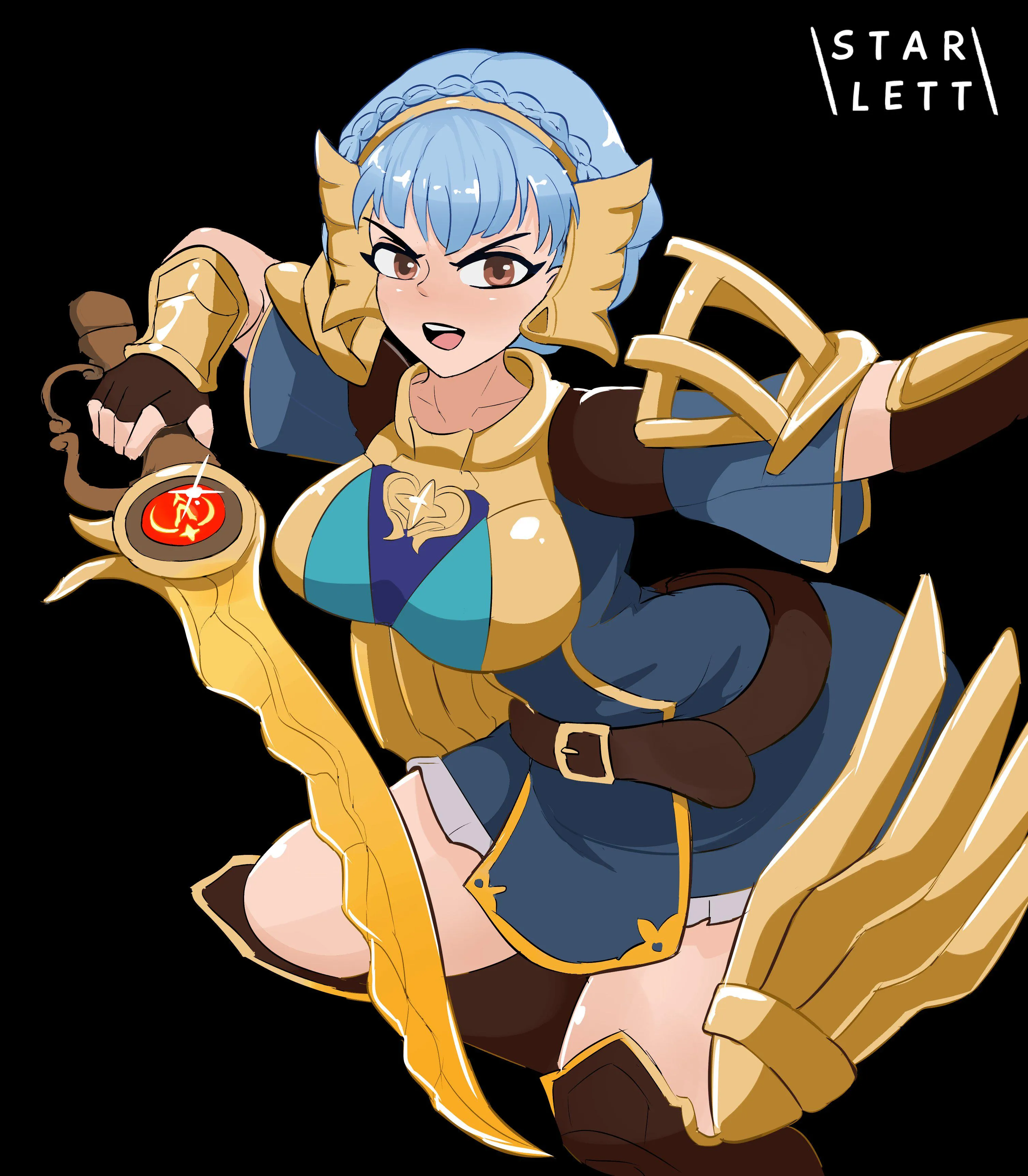 Rearmed Marianne (by @c_starlett) [Commission] 