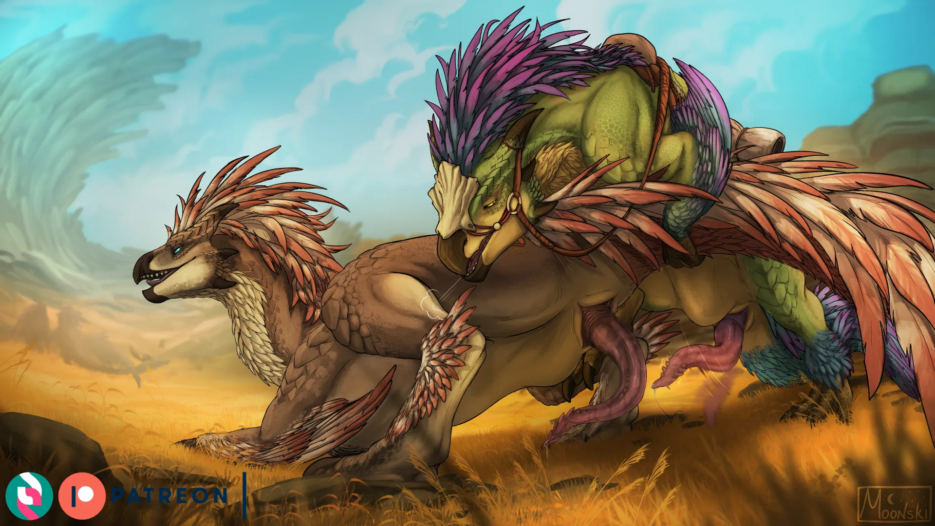 Secret Seikret (Male) (moonski) [MM]