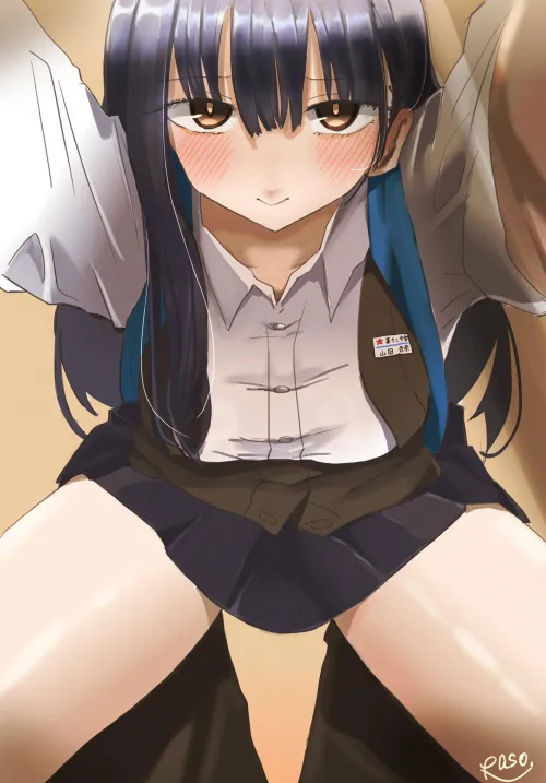 Sexy Schoolgirl Anna Yamada Straddling Her Man (The Dangers In My Heart)