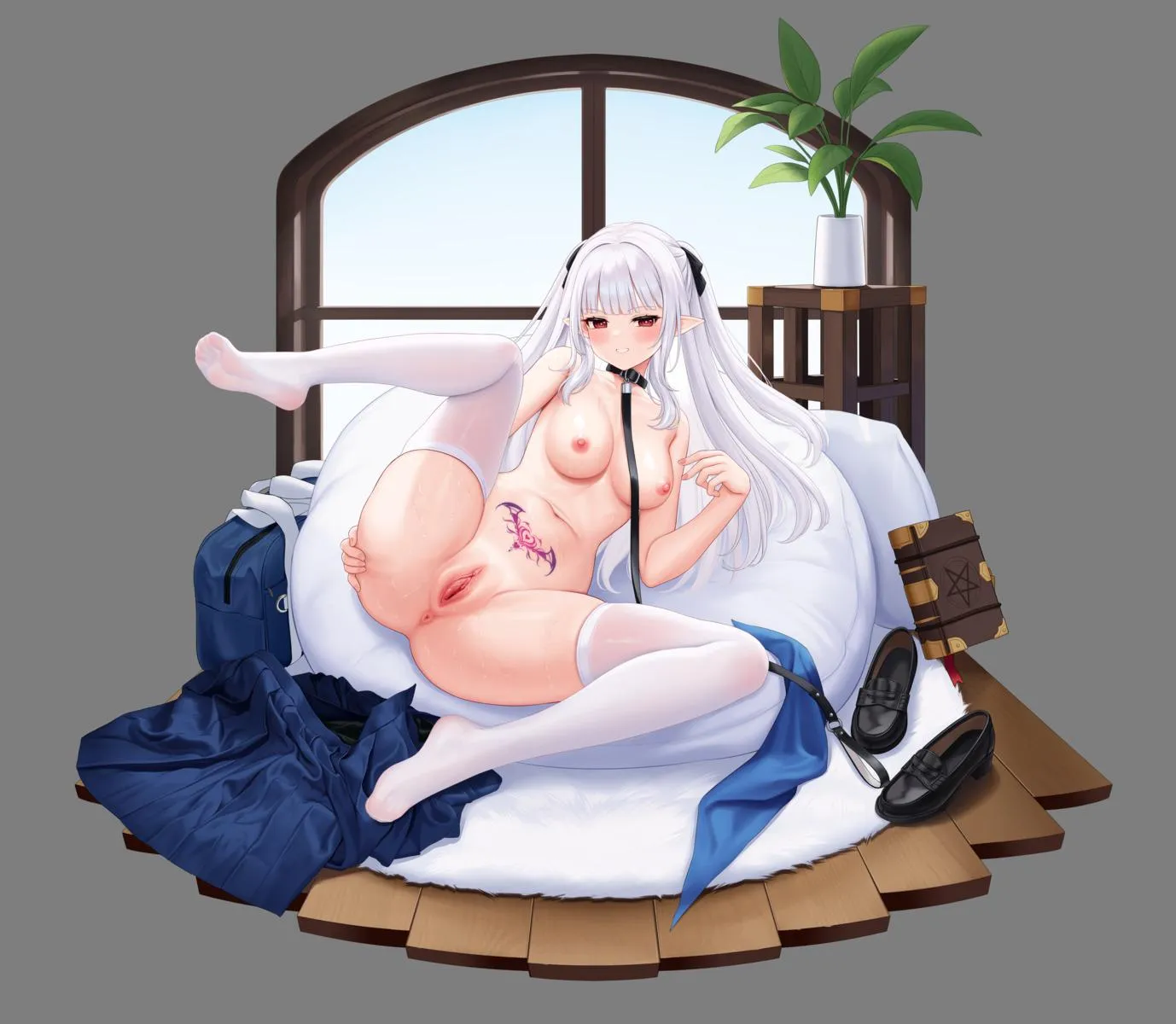 She's perfect on a leash