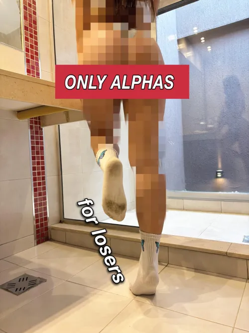 The sight of my dirty socks, beta, is far more than a pathetic worm like you could ever deserve.