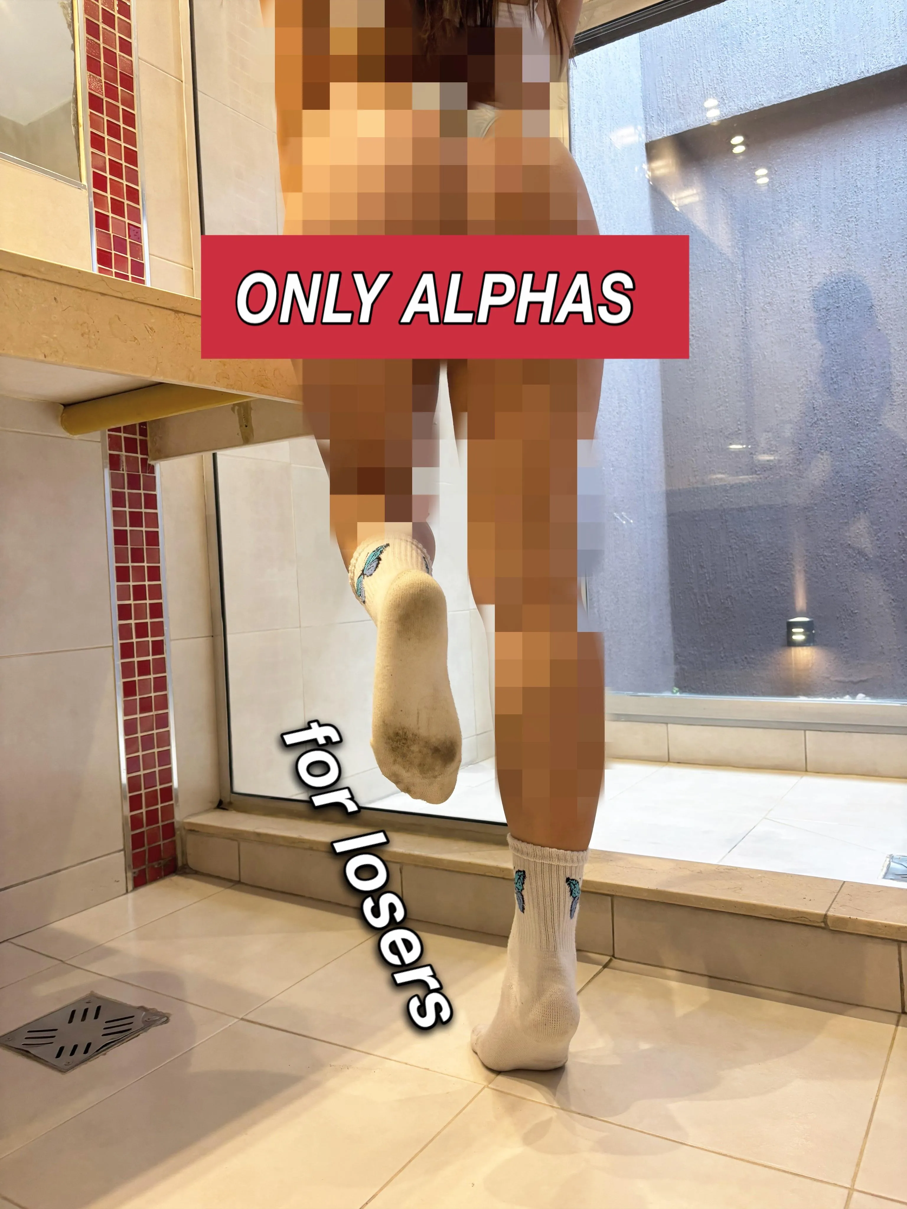 The sight of my dirty socks, beta, is far more than a pathetic worm like you could ever deserve.