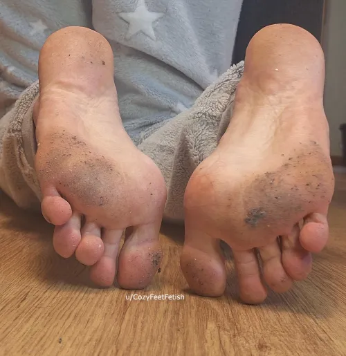 They need some rest after a long house cleaning day