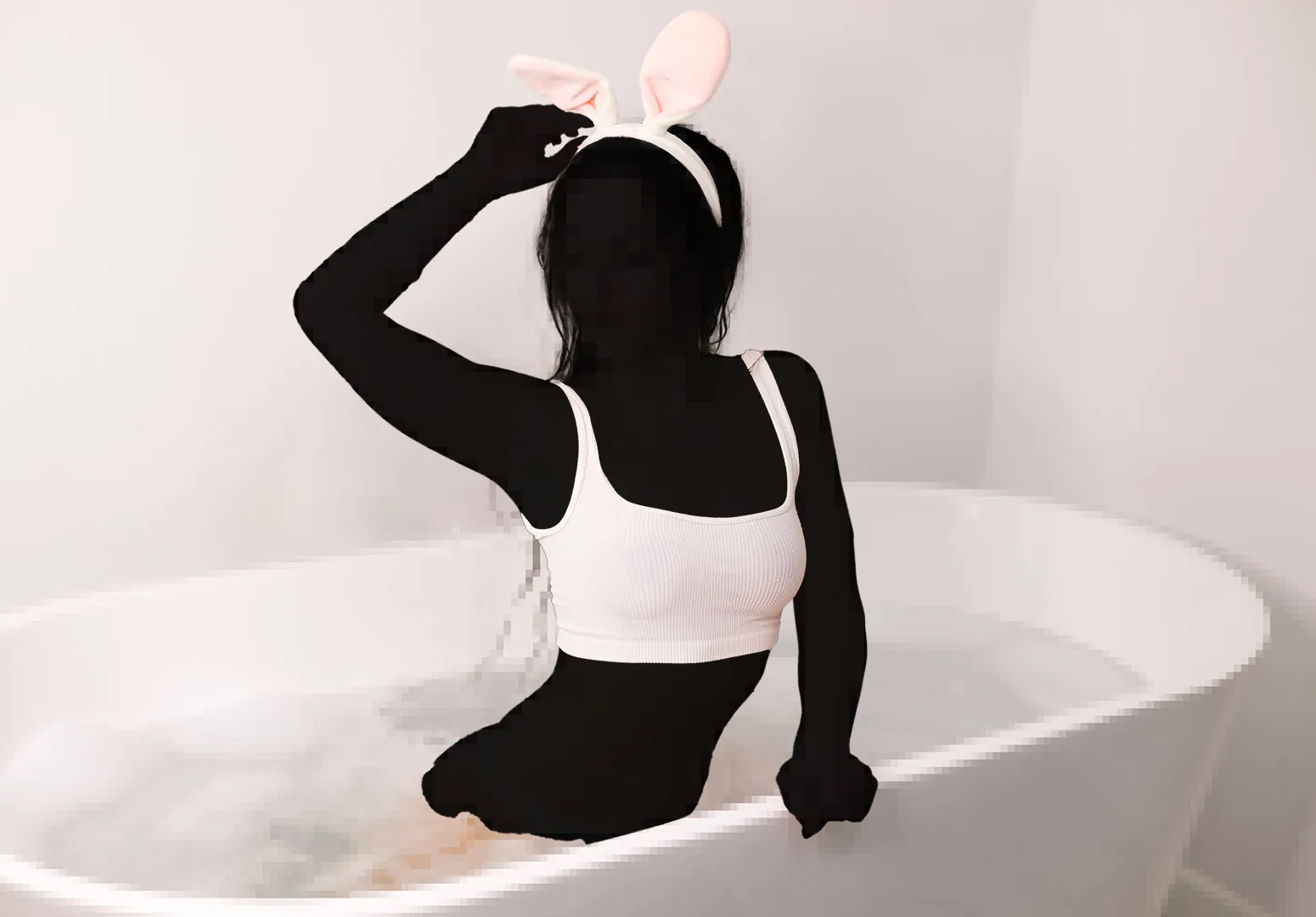 You can almost see the pixels on my body...almost