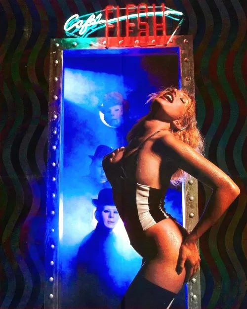 Café Flesh (1982) Starring Michele Bauer & Directed by Stephen Sayadian & Mark S. Esposito • Features Richard Belzer, of Law & Order: SVU, in a small role