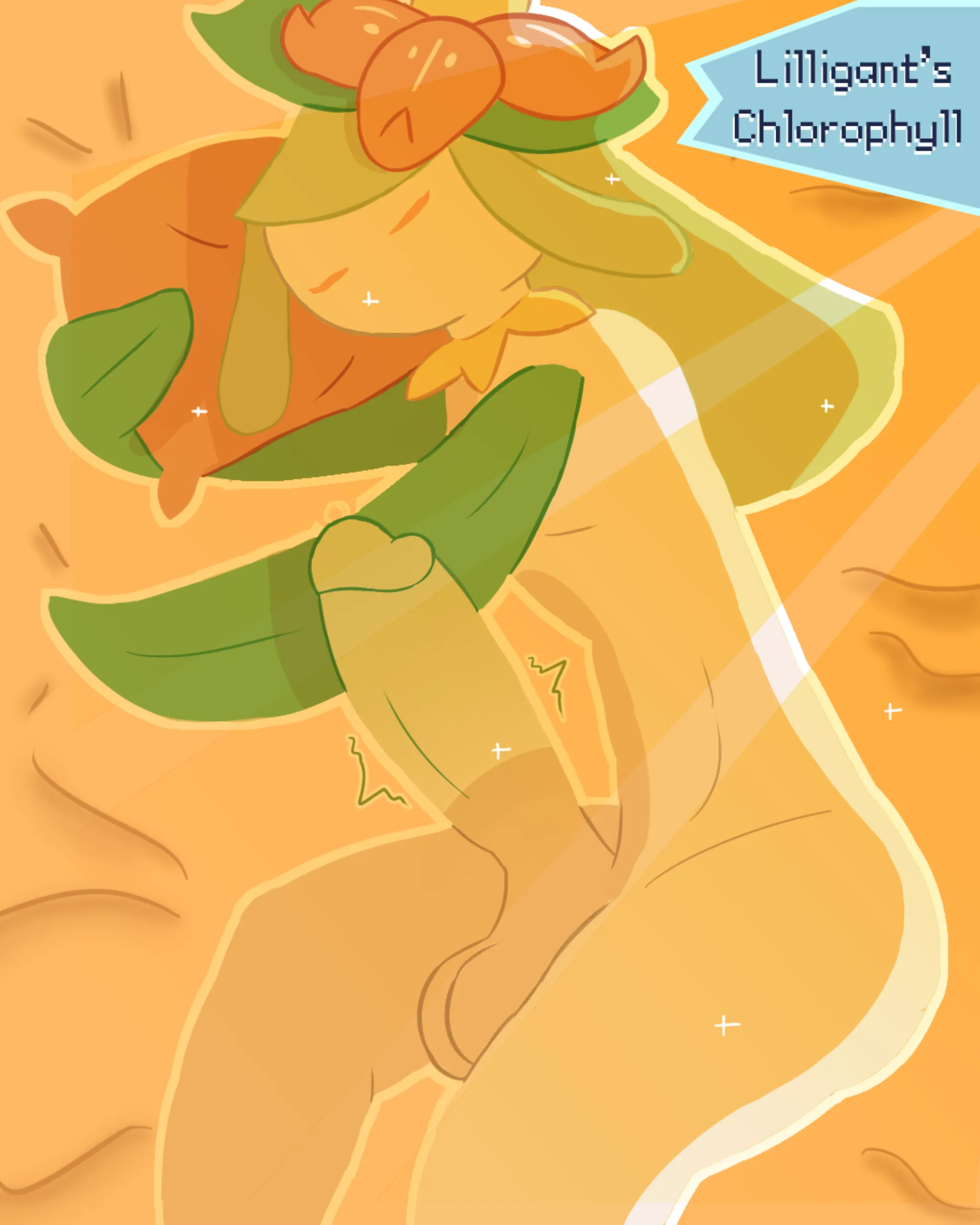 Chlorophyll really exaggerates morning wood, huh? [M] (SodaCrumble)