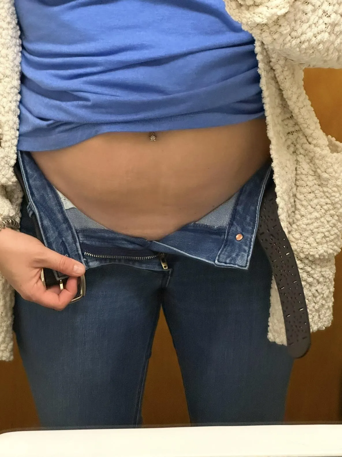 Commando in my jeans