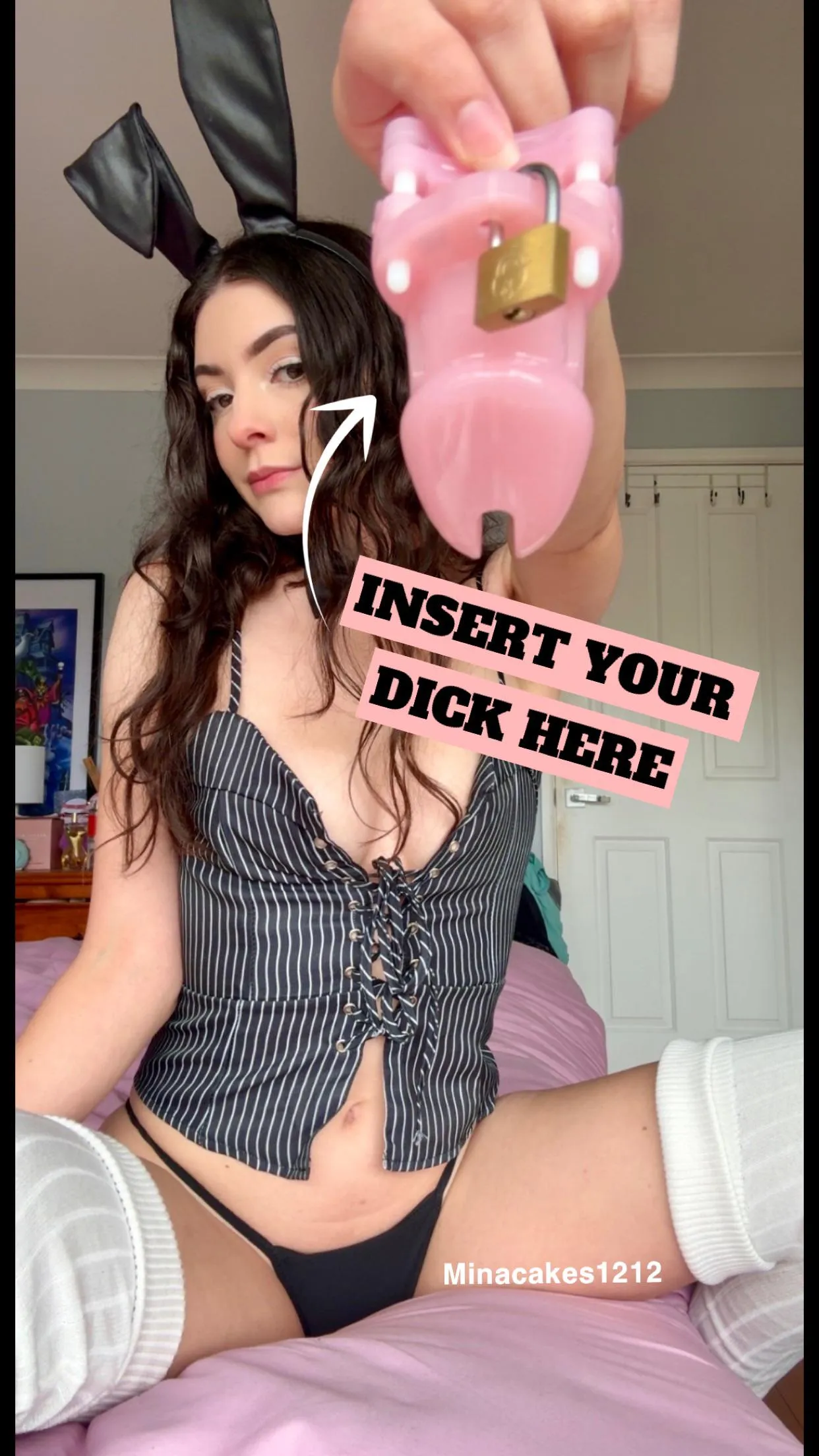 Coz that’s where baby dicks belong 