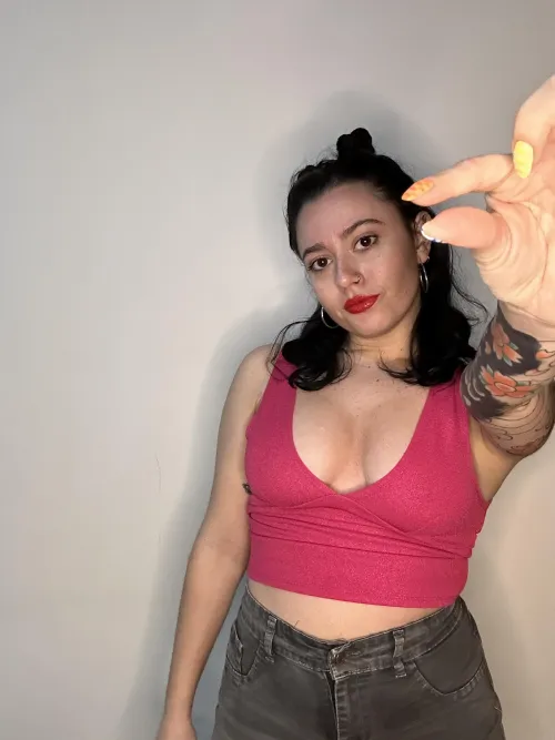 if it's smaller than this, you're getting my femdom side