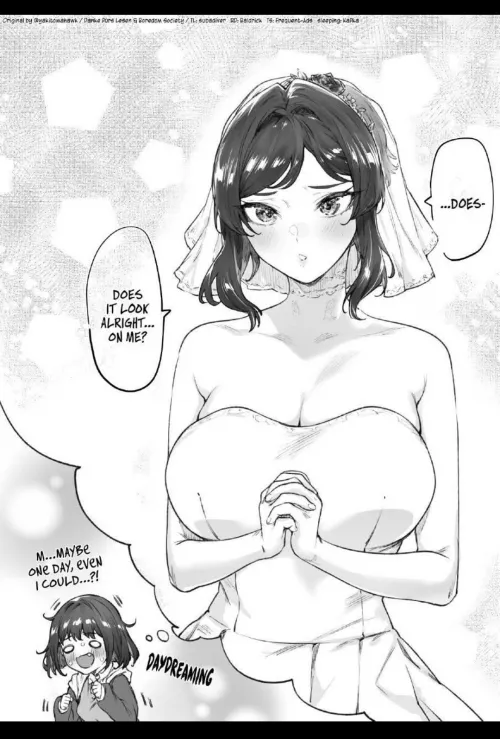 If you treat her right... she day dreams like this