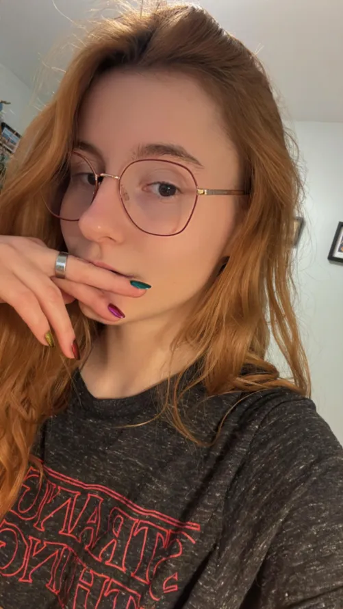 I'm curious: do you like it when gingers wear glasses?