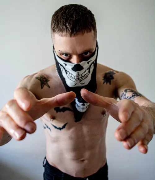 I'm going to grab you by the neck and choke you, then punch you in the face with my fist while I r 4 p 3 you on the floor.