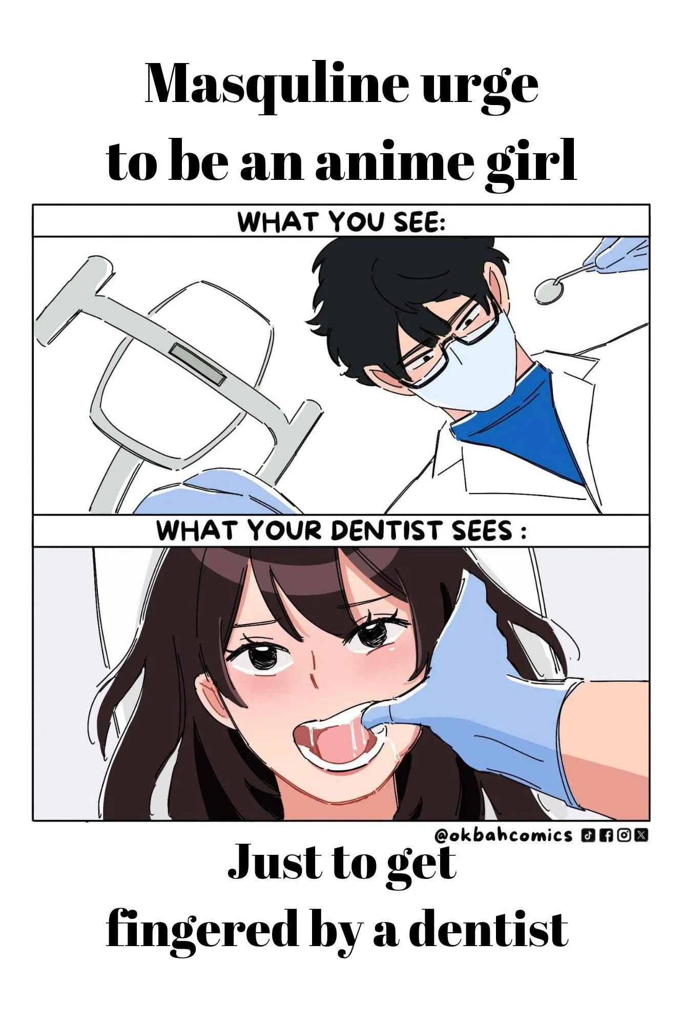 Masquline urge to be an anime girl