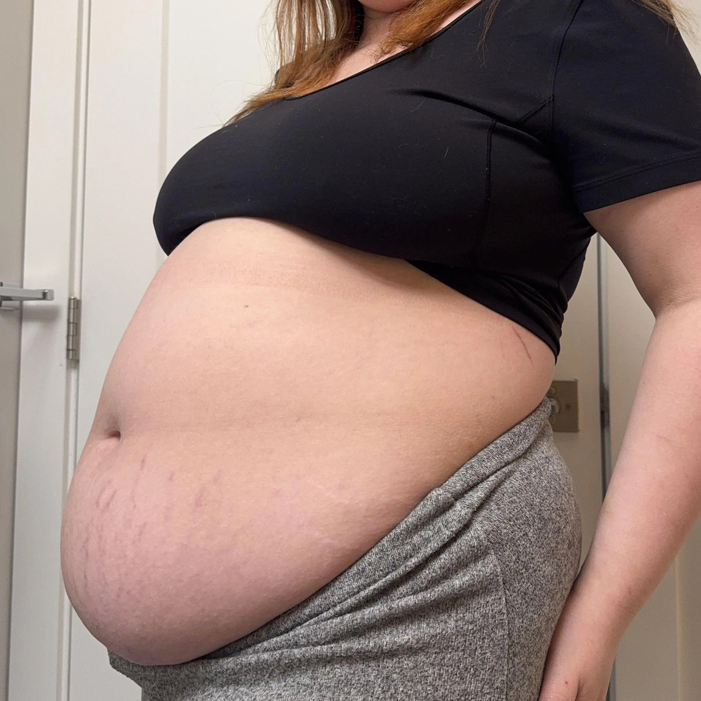 My belly side view is hot