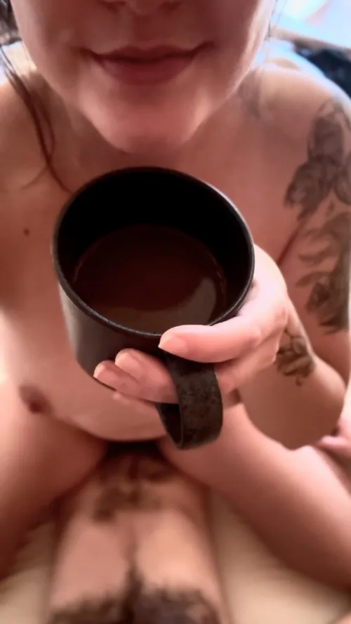 My favorite way to enjoy coffee 