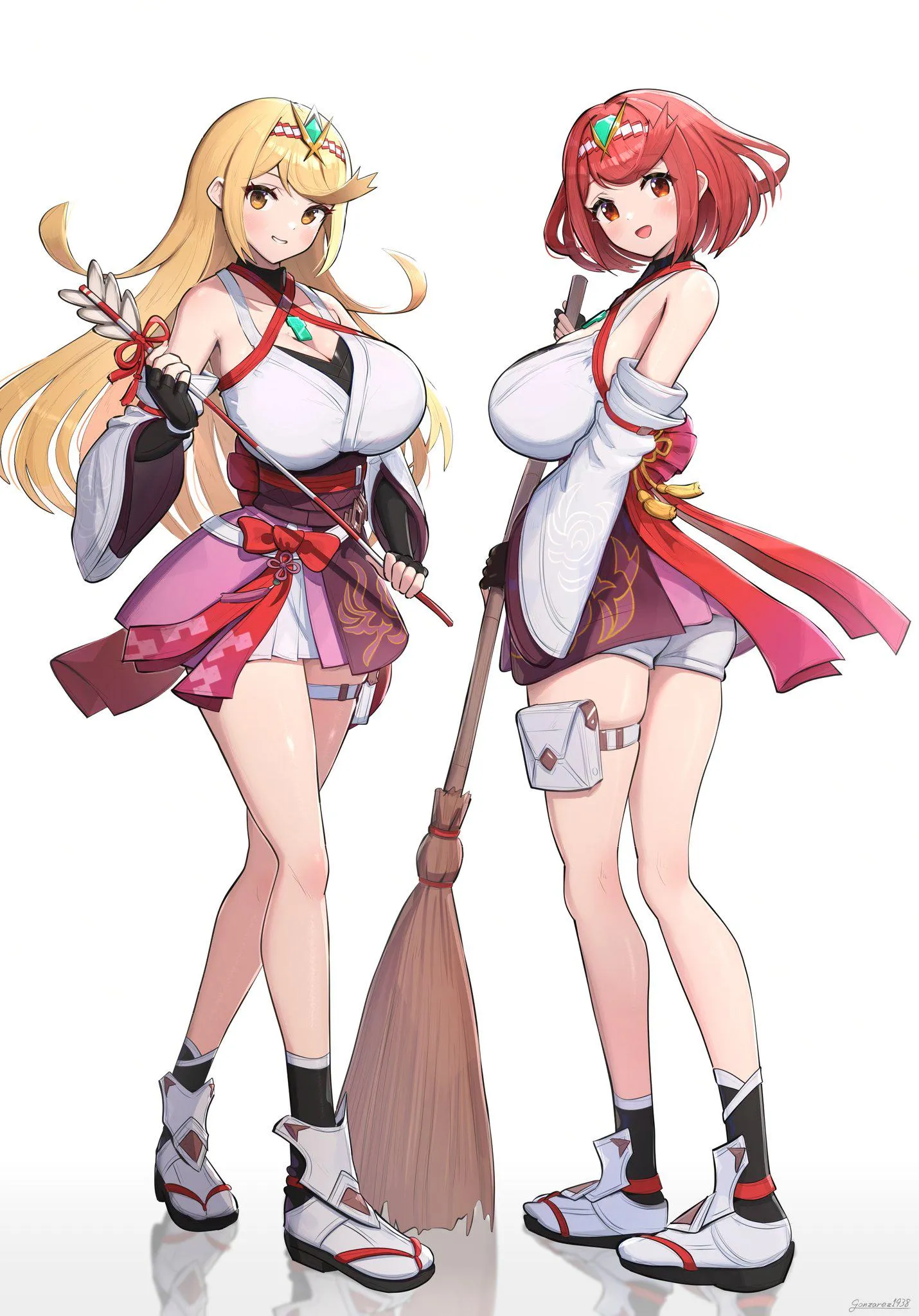 Mythra and Pyra (Gonzarez)