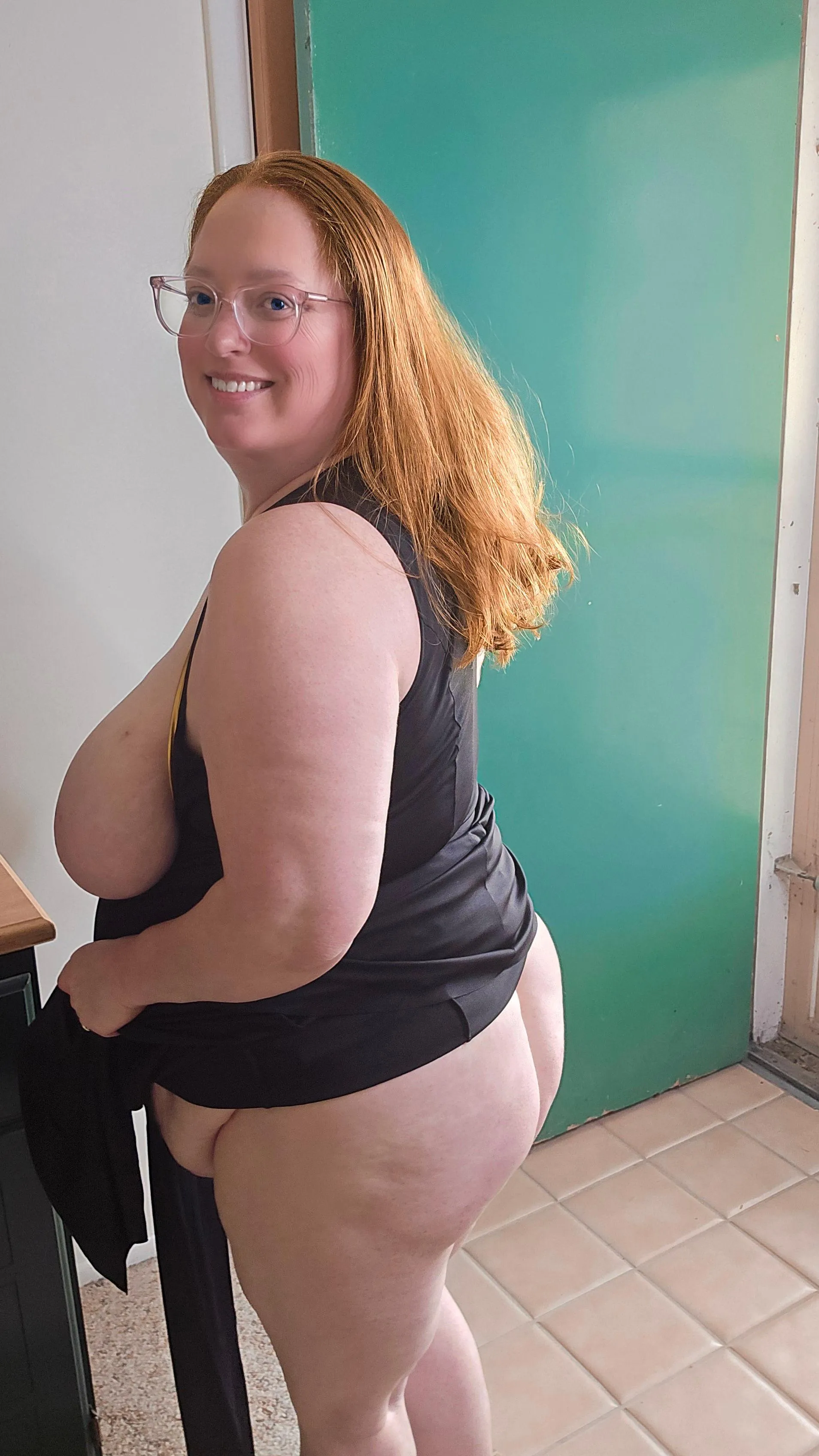 Not all moms look like me, especially in creating this saucy content. Share your thoughts on my curvy mom bod: big soft tummy and ass!