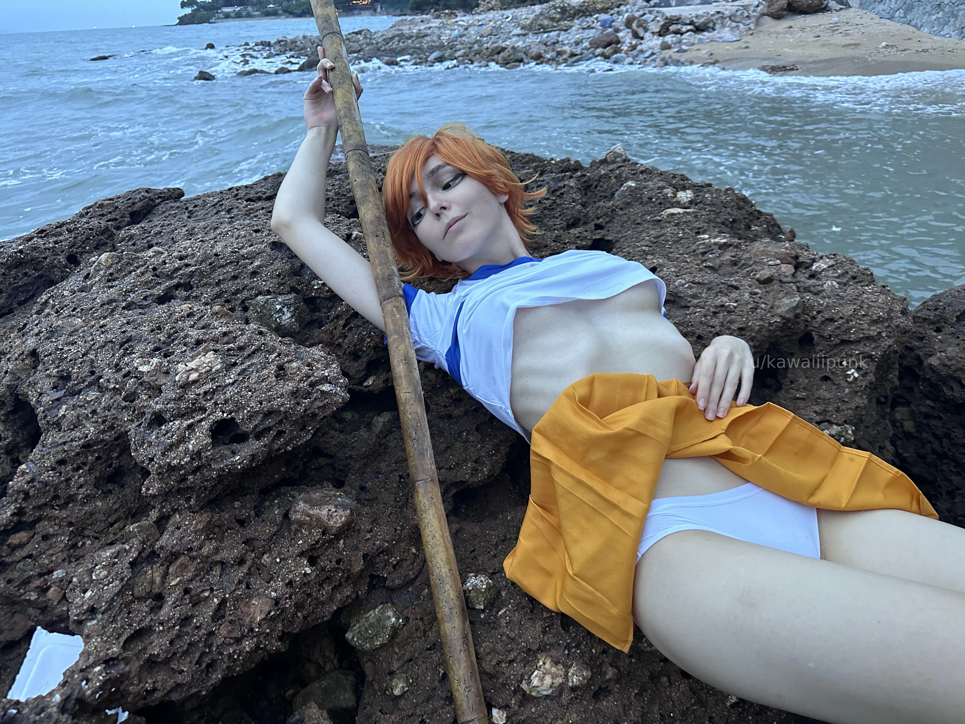 outdoor Nami cosplay (oc)