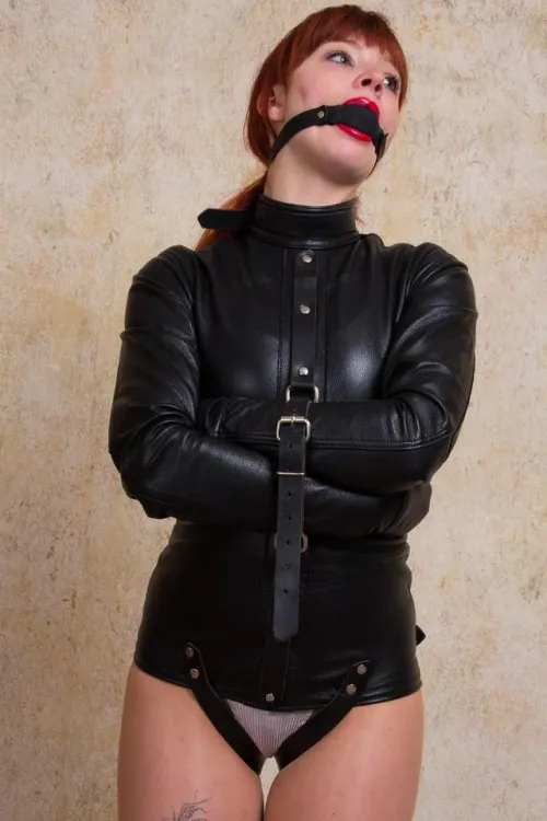 Restrained and gagged