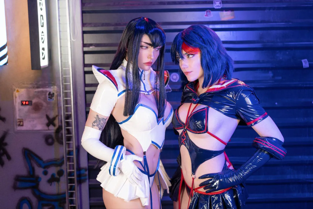 Ryuko Matoi by CarryKey, Satsuki Kiryuin by Hioshicos