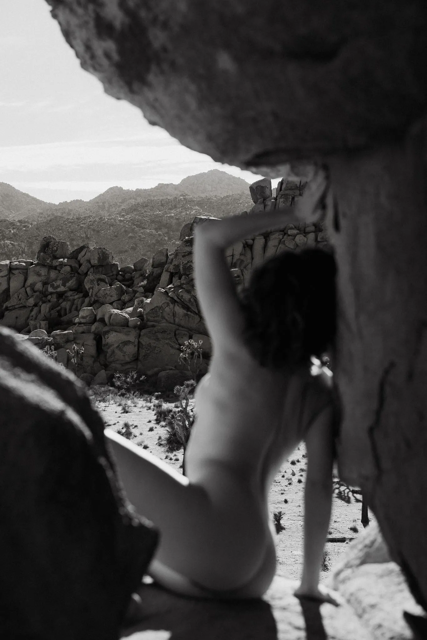 Samantha in the Desert