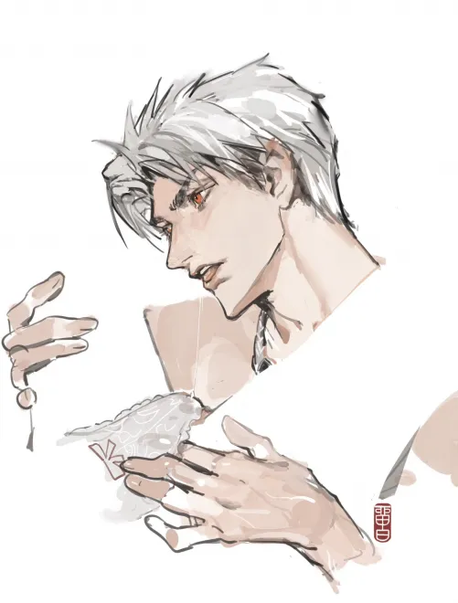 Sylus licking you through panties by liubai 615