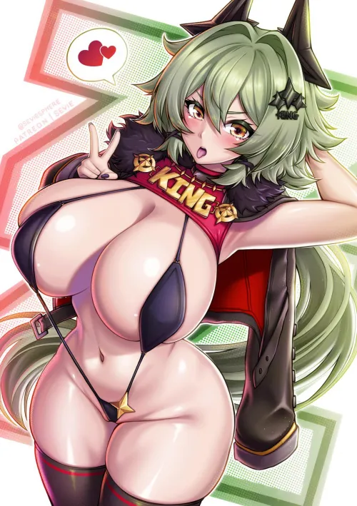Thicc Busty Caesar King (Sevie) 