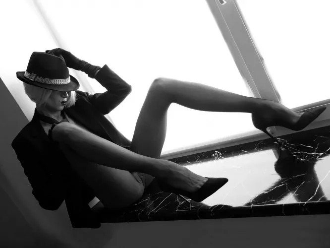 Timeless Grace with Classic Hosiery