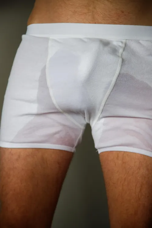 Wetting my boxers