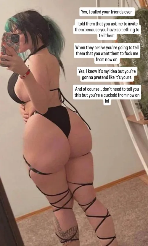 Your girlfriend forces your hand 